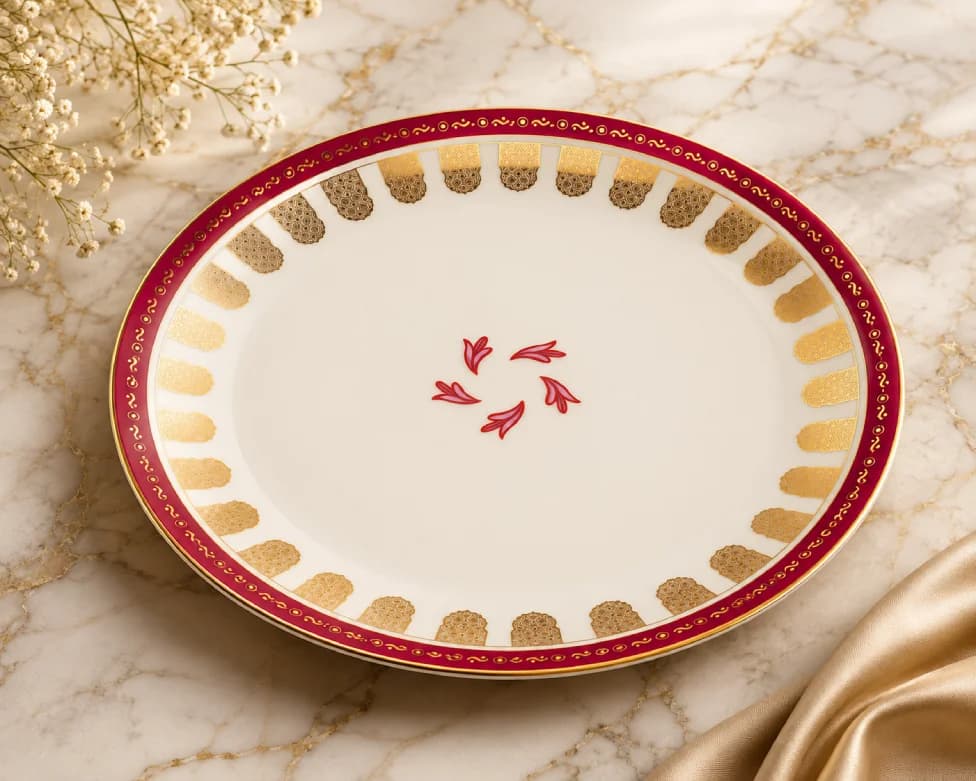 Padharo Sa – Set of 2 Dinner Plates
